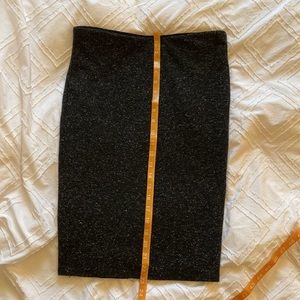 Bailey 44 black pencil skirt